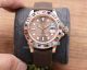 Replica Rolex Yacht-Master Brown Dial Rainbow Bezel Black Rubber Strap Watch (5)_th.jpg